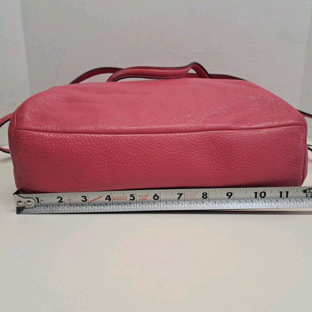 Coach Kelsey Dahlia Pink Pebbled Satchel - Picture 6 of 12